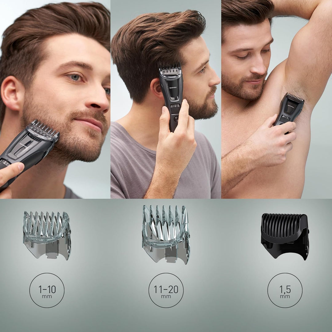 Panasonic ER-GB62 Bart-/ Haarschneider mit 39 Schnittstufen, Bartschneider für Herren, inkl. Body-Tr