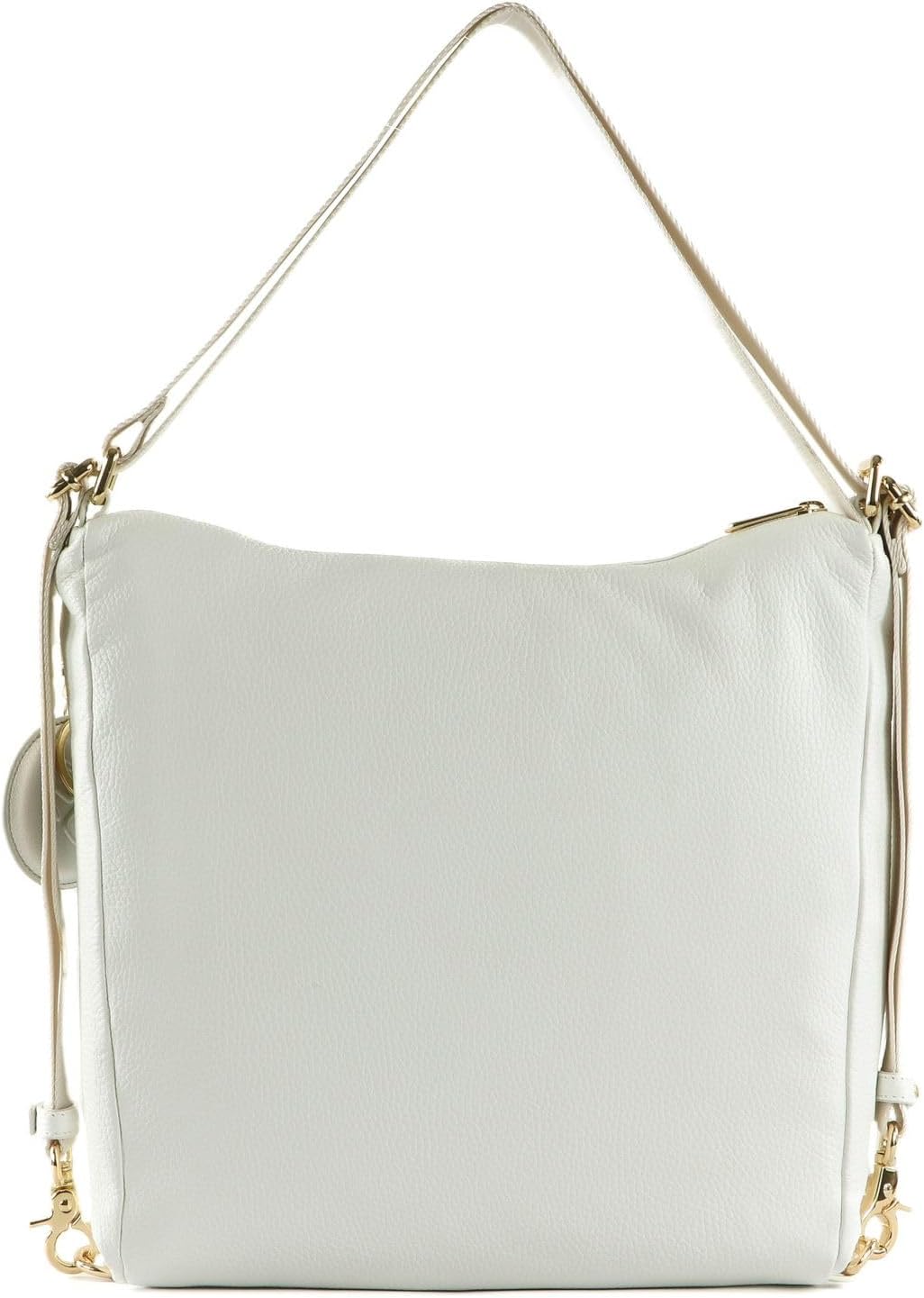 Mandarina Duck Damen Mellow Leather Tasche Optical White, Optical White