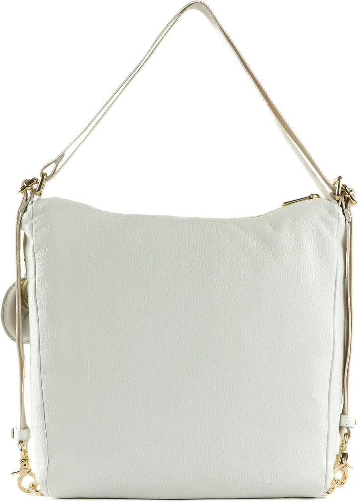 Mandarina Duck Damen Mellow Leather Tasche Optical White, Optical White
