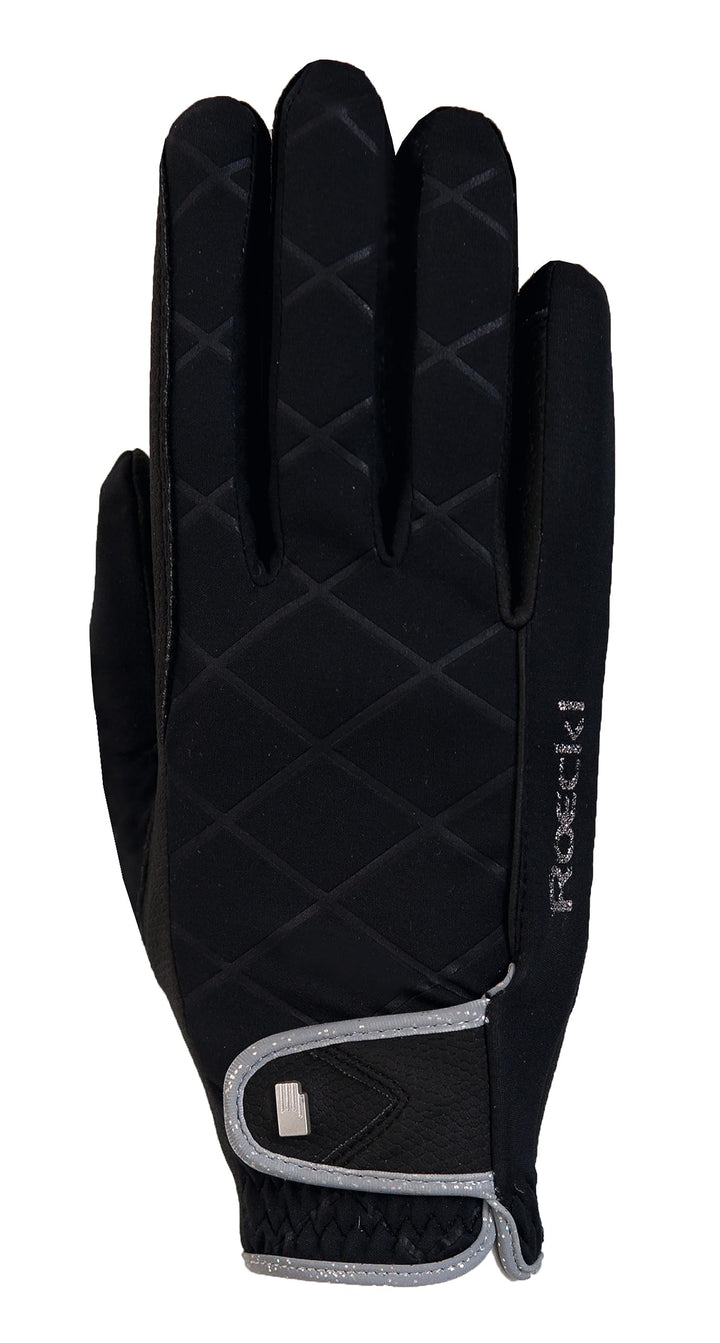 Roeckl Sports Reithandschuh Julia, Ladies Winter Handschuh, 4 Farben, Grösse 6-8.5 6 Schwarz, 6 Schw