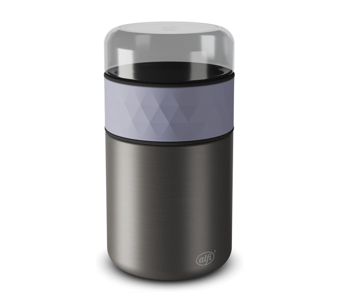 alfi ENDLESS FOOD MUG 500ml, lavender, Thermobehälter für Essen Edelstahl mit Snackpot, 3-teilig, Is