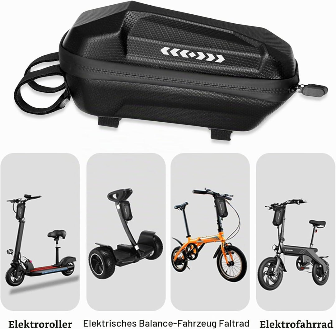 Colexy Scooter Tasche 2L Tasche Für E-Scooter Abnehmbar, E Scooter Tasche Lenkertasche Für Elektroro