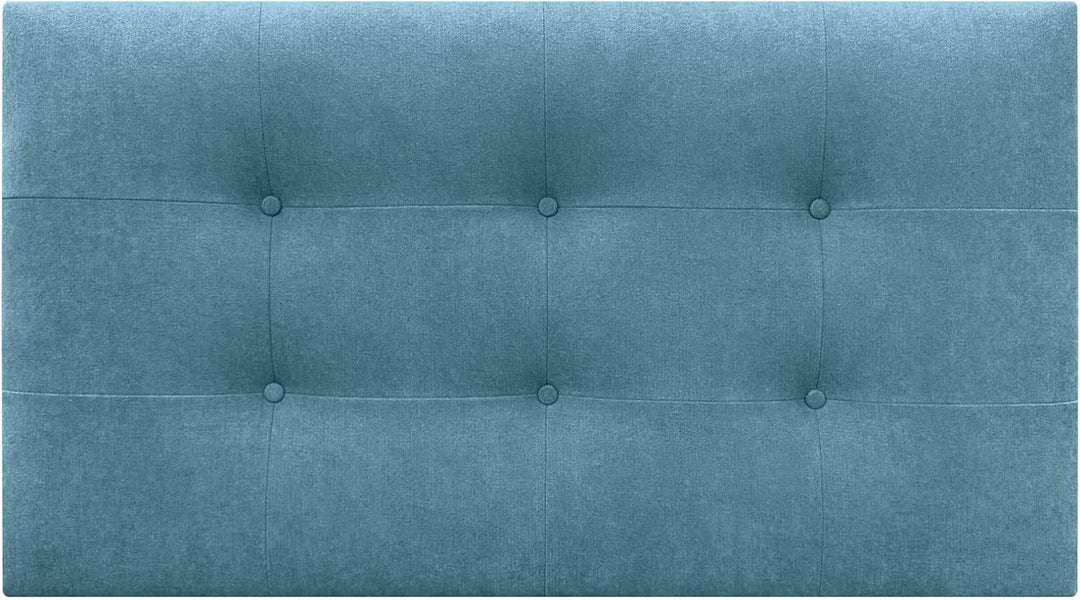DHOME Kopfteil, gepolstertes Bett Kopfteil 8cm dick. Gepolstertes Kopfteil ACUALINE Stoff und Kunstl
