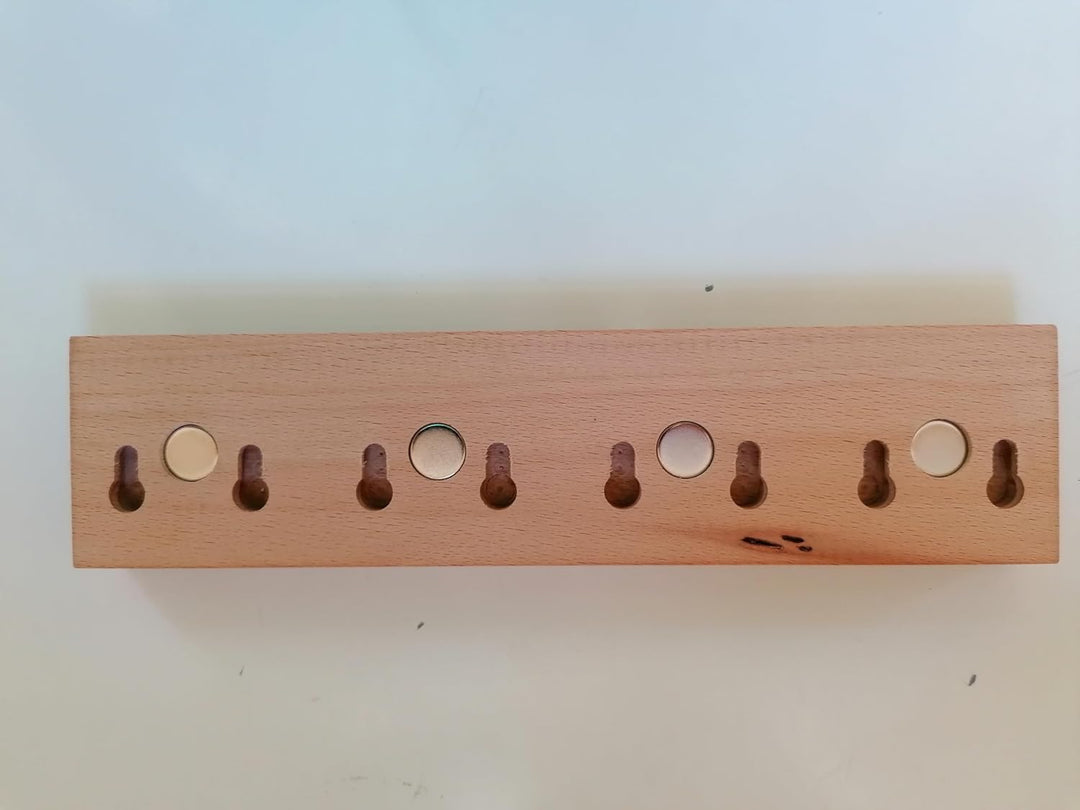 ELI Messerhalter-Roberto aus Holz (Fichte 3 Schicht, 38 cm) Fichte 3 Schicht 38 cm, Fichte 3 Schicht