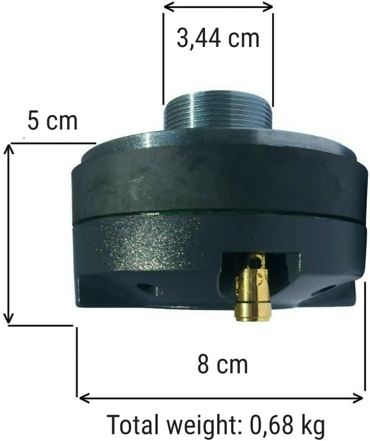 MASTER AUDIO 1 Driver DR4 DR 4 Kompression Tweeter 100 watt rms 200 watt max 3,44 cm Gewinde für hör