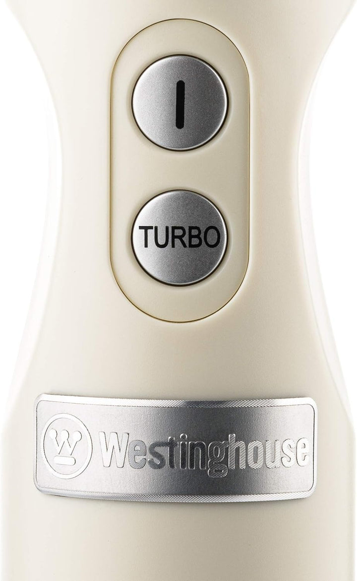 Westinghouse Retro Stabmixer, 4 Geschwindigkeitsstufen, Turbofunktion, 2 Flügelmesser, Edelstahl, Er