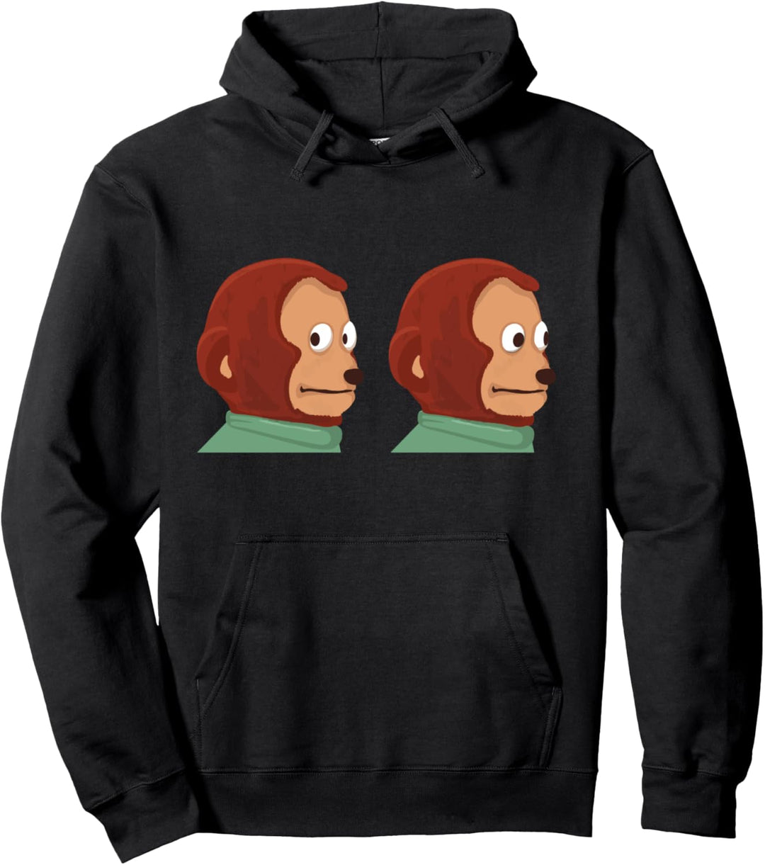 Awkward Look Monkey Puppet Meme Pullover Hoodie