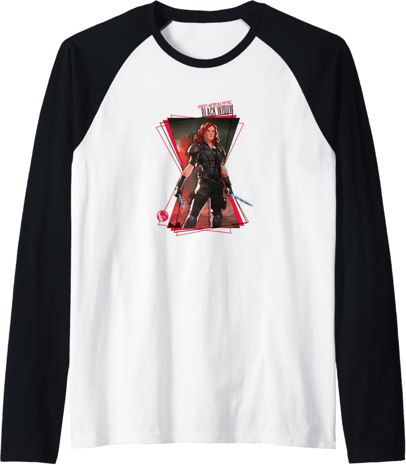 Marvel What If Black Widow Hourglass Raglan