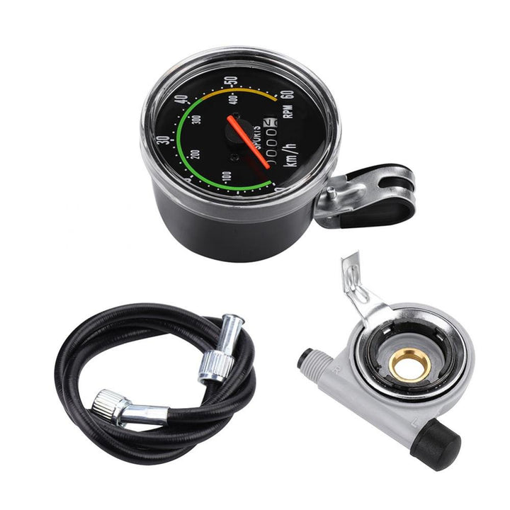 fahrradtacho mit welle,Fahrrad Tacho,Fahrradtacho Analog,Mechanischer Tacho Fahrrad,Fahrradcomputer