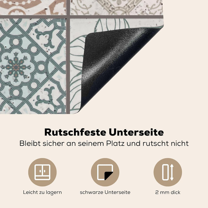 KitchenYeah© Herdabdeckplatte Einteilig Ceranfeld Abdeckplatte für Induktionsschutz Ceranfeldabdecku