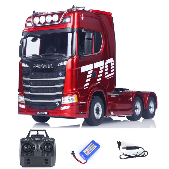 TOUCAN RC HOBBY 770S Kunststoff 1:18 RC Traktor LKW Spielzeug fertig Modell RTR 7,4 V Batterie Radio