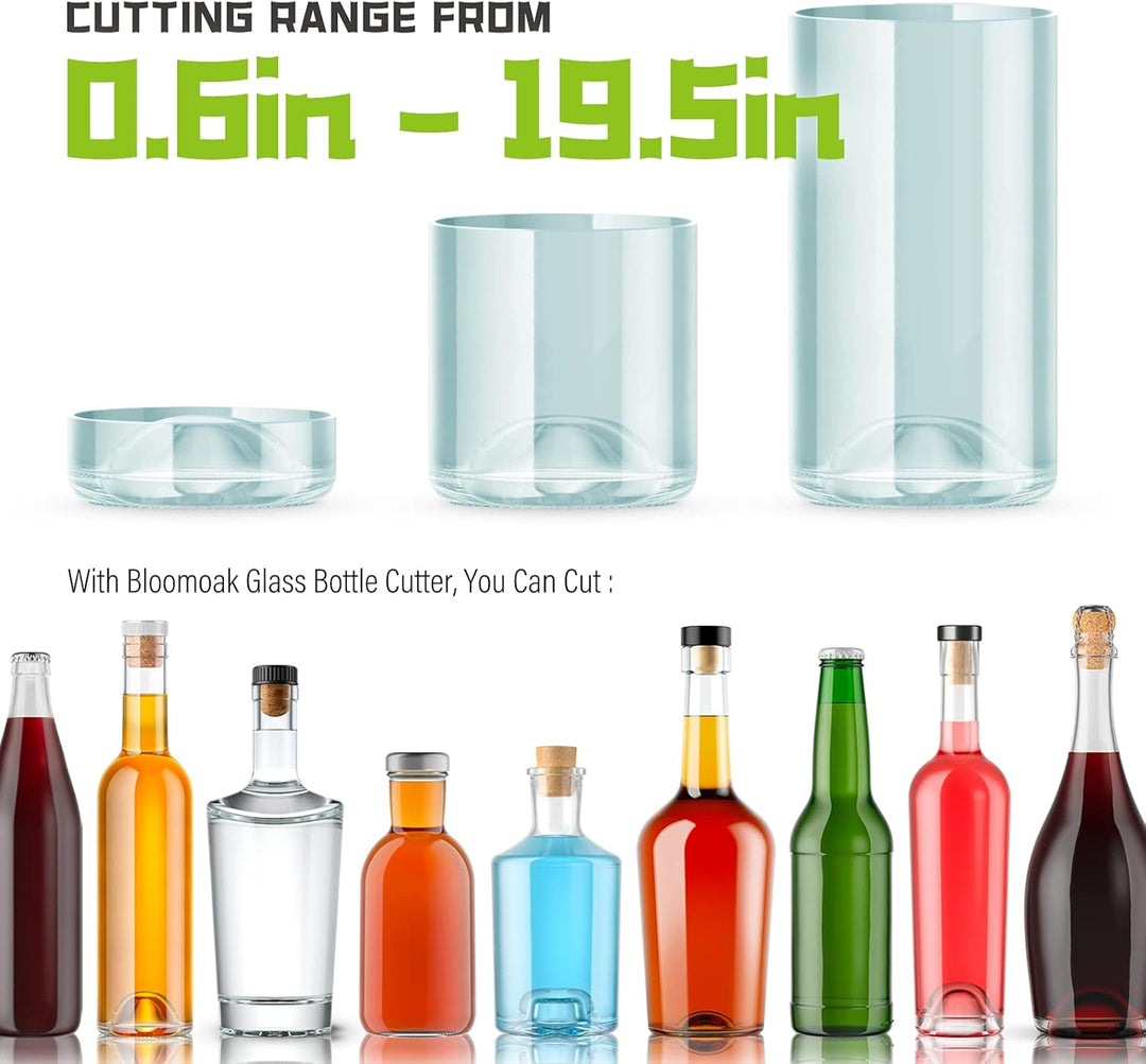 Bloomoak Glassflasche-Schneider, das Schneider Werkzeug Set für die Flashe, DIY Schneider-Maschine B