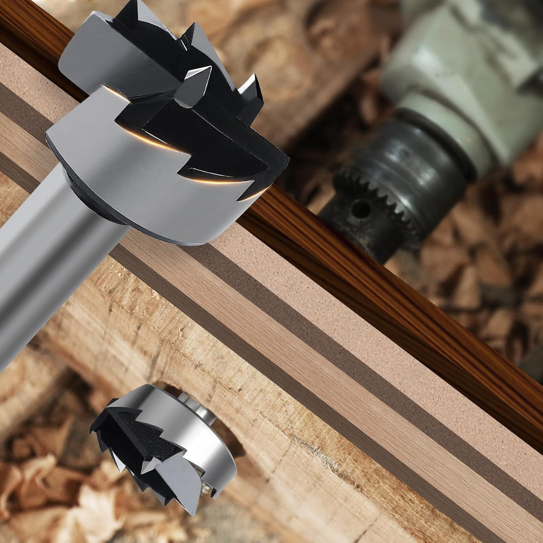 Forstnerbohrer 100mm für Holz, Forstner Bits durchmesser 100mm, Länge 150mm mit 12mm Sechskant Schaf