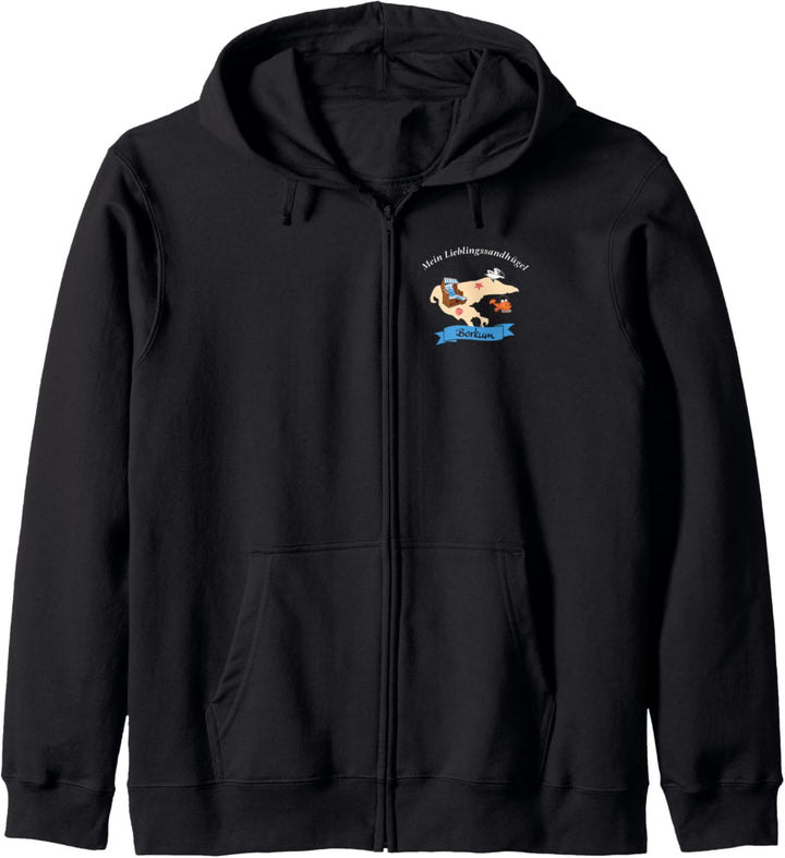 Lieblingssandhügel Borkum - Nordsee Kapuzenjacke