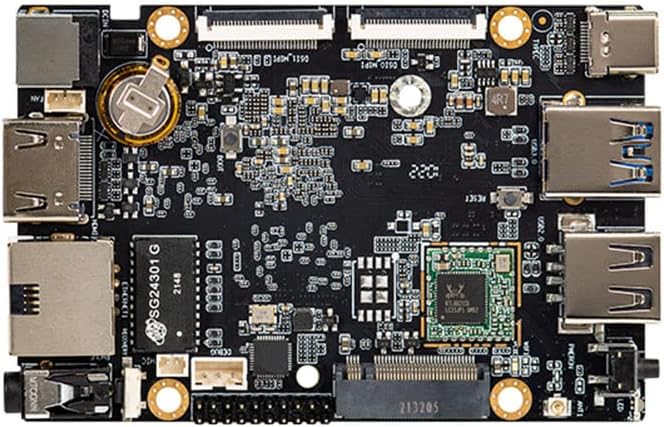 WayPonDEV Firefly ROC-RK3588S-PC 8K AI Rockchip RK3588S Single Board Computer 16GB RAM LPDDR4 & 128G