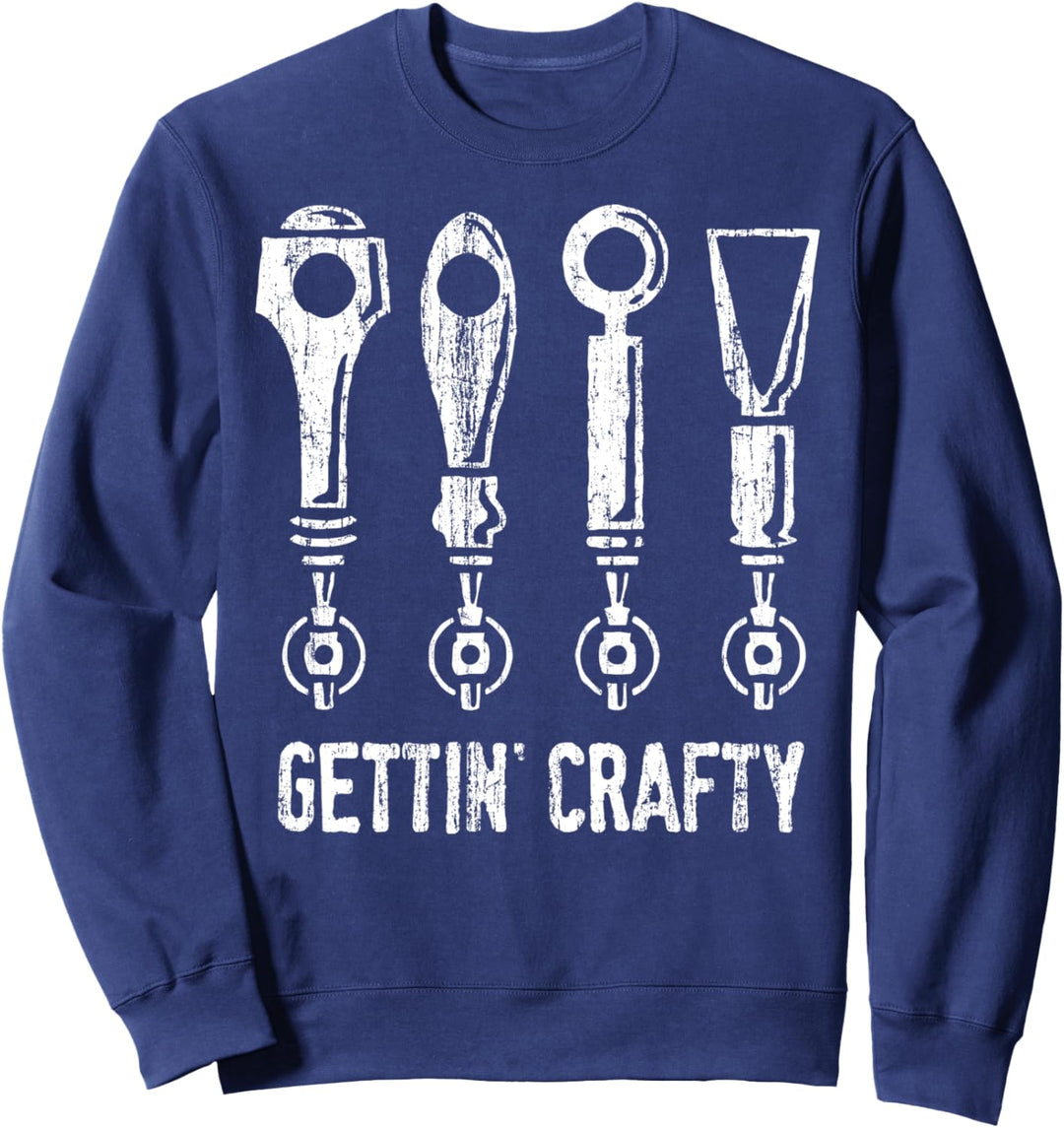 Gettin' Crafty Beer Taps Sweatshirt