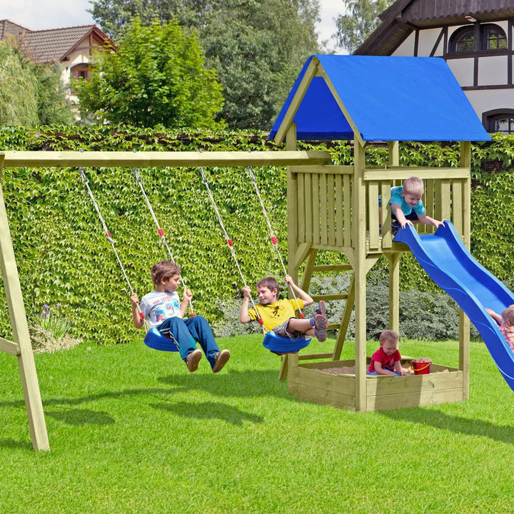 Schaukel Garten Kinderschaukel Schaukelsitz Schaukelbrett Brettschaukel für Kinder zum Schaukeln Out