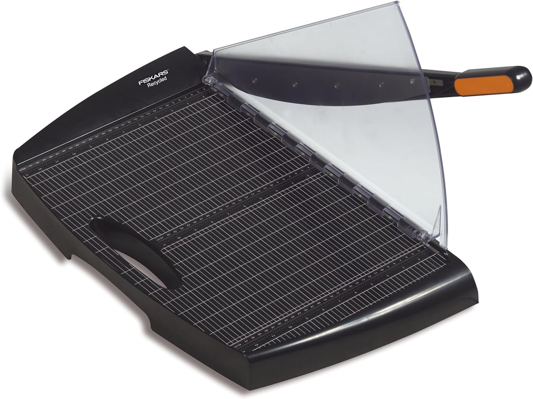 Fiskars Recycelte Hebelschneidemaschine, A3, 45 cm, Schwarz, 1004633, A3