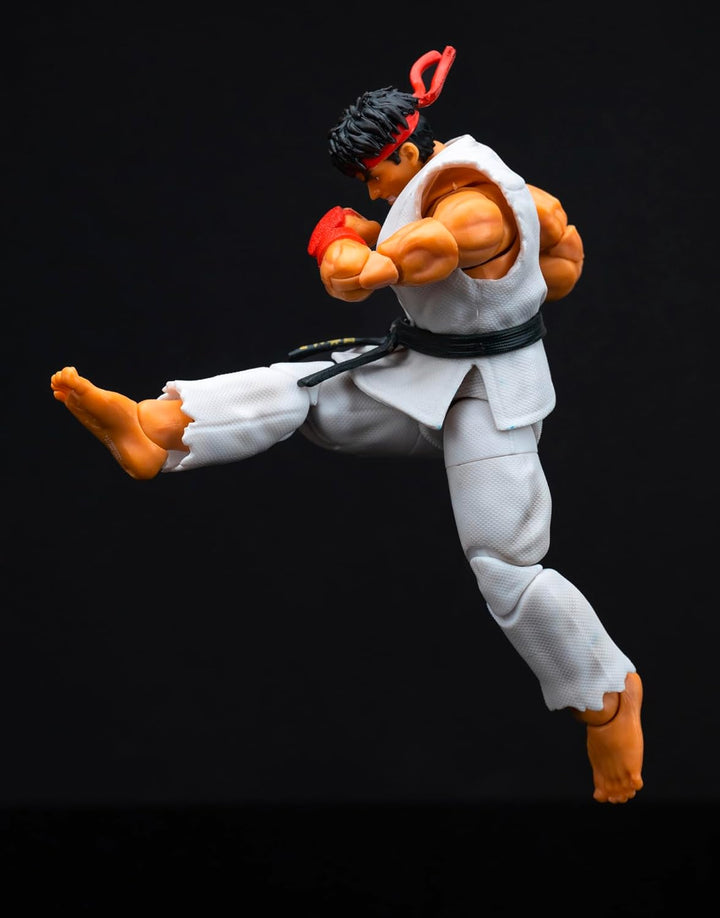Jada Toys Street Fighter Figur RYU (15 cm) - bewegliche Sammel- und Actionfigur aus Street Fighter 2