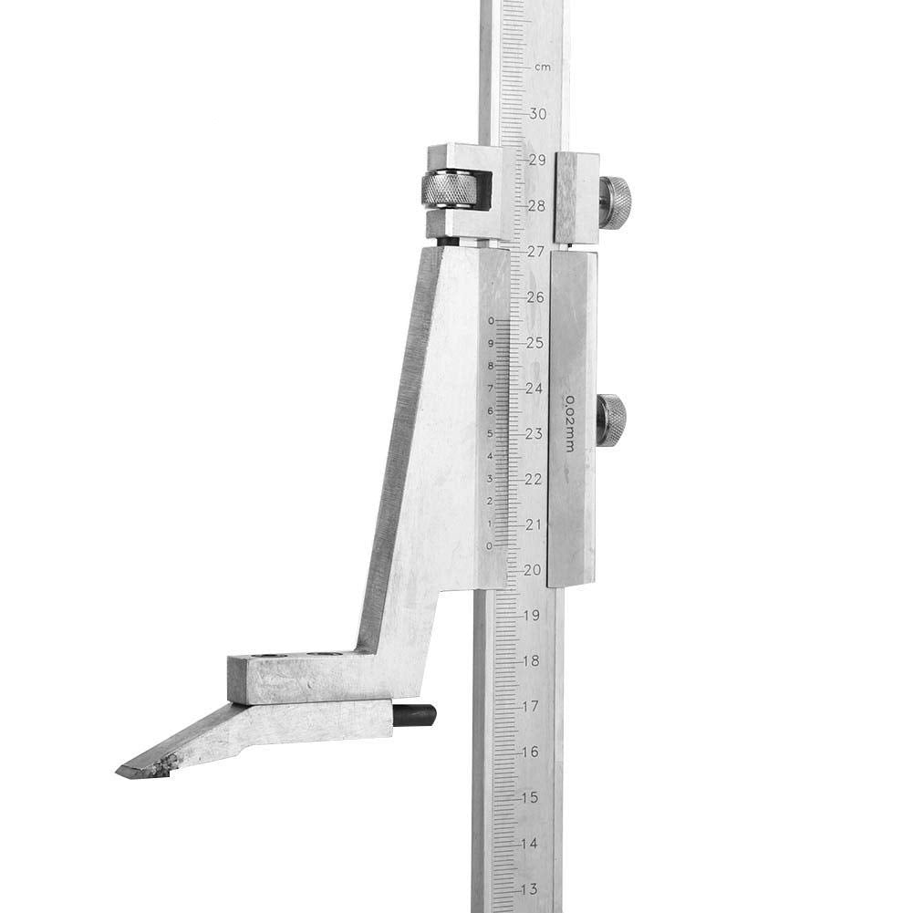 0–300 mm Höhenmesser, Präzisions Höhenreisser/Höhenmessgerät, 0,02 mm Lesewert Höhenmarker Tiefenmes