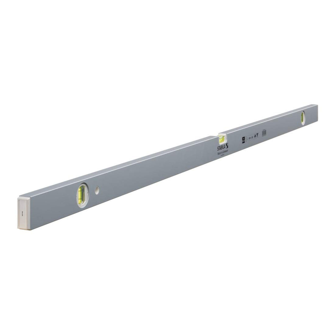 STABILA STB80U260 Wasserwaage Type 80 U-2, 150 cm 150 cm mit 2- Vertikallibellen Mehrfarbig, 150 cm