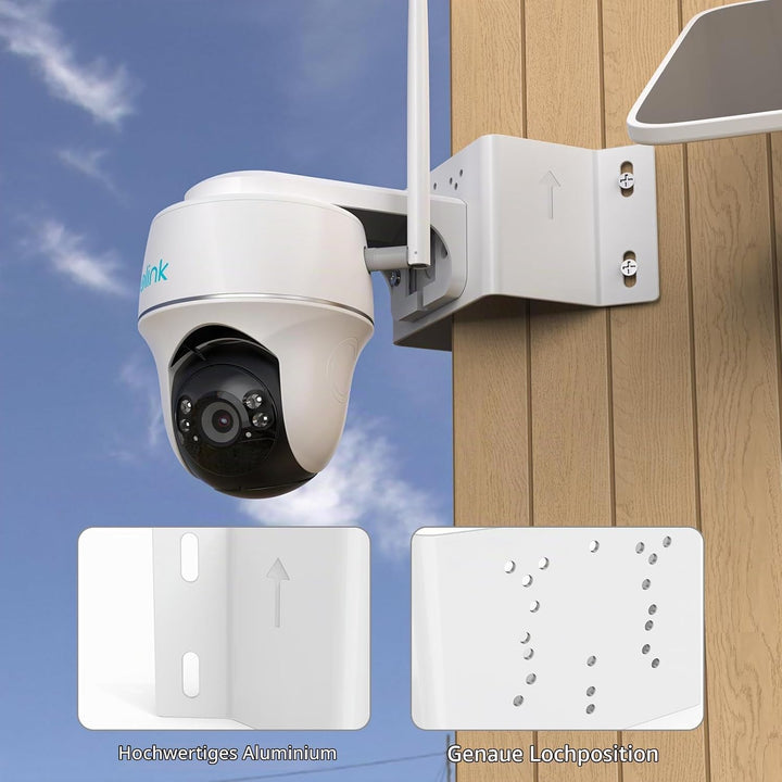HOLACA 90°Wandwinkel Halterung Kompatibel mit Reolink Argus PT 3MP, 4MP/2K, 5MP/2K, 4K/8MP, Go PT Ul