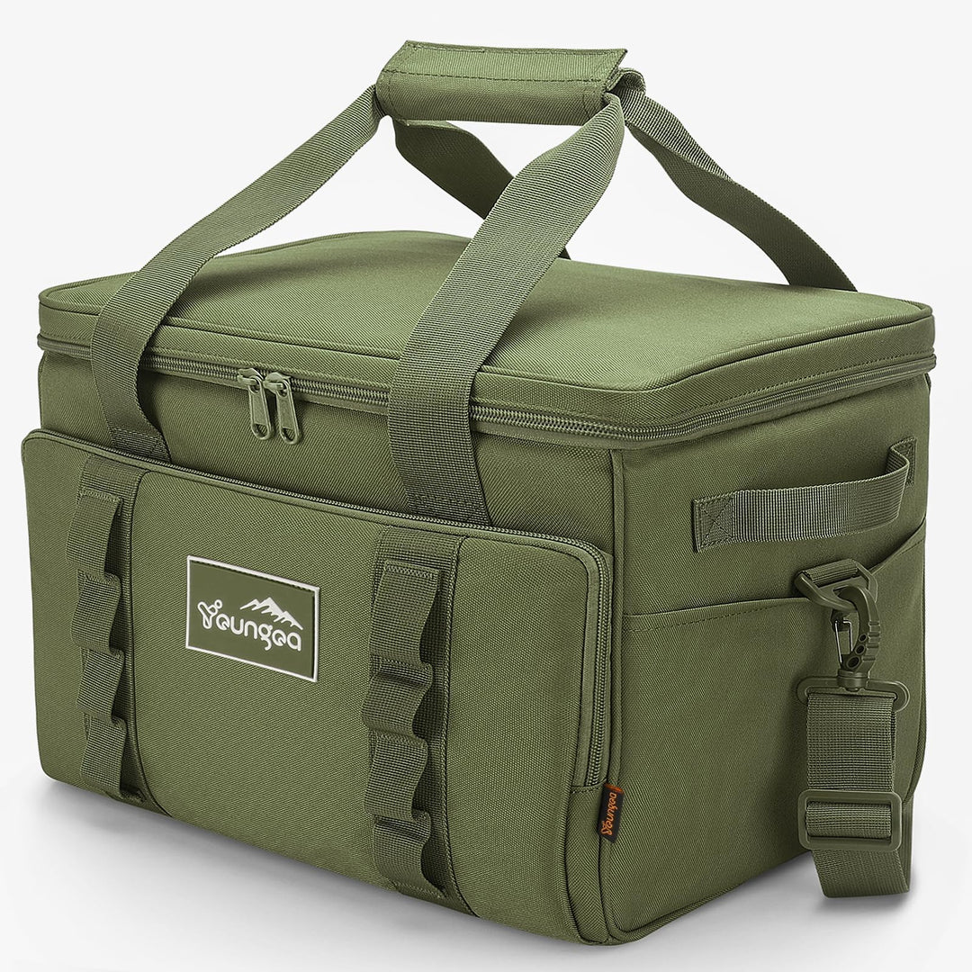 Kühltasche Faltbar, 30L Grosse Wasserdicht kühlbox Thermotasche, Isoliert Auslaufsicher Picknicktasc