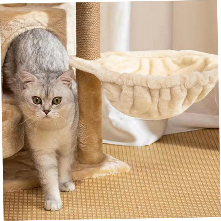 Katze Hängematte Löffelform grosser Katzenbaum Hängematte weiche Katzen-Hängematte Kratzpfosten Katz