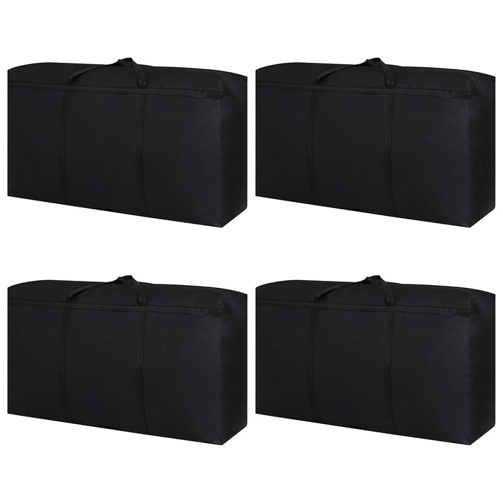 DAJAVE 4 Stück 180L Super Gross Aufbewahrungstasche 600D Oxford Heavy-Duty Belastbare Tragetasche Mi