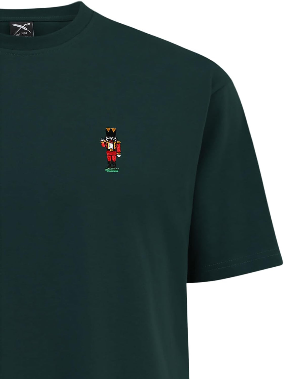 IRIEDAILY T-Shirt Nutcrax Emb, Bio-Baumwolle M Nightforest, M Nightforest
