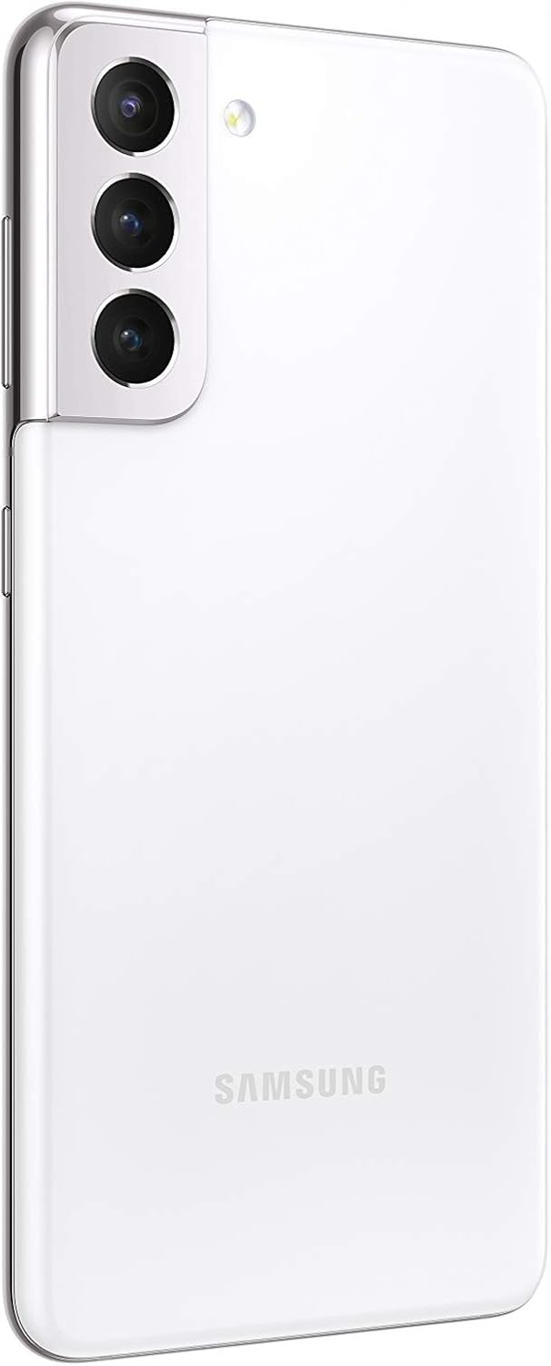 Samsung Galaxy S21 5G Smartphone 128GB Phantom White Android 11.0 G991B Alle Träger Weiss 128 GB, Al