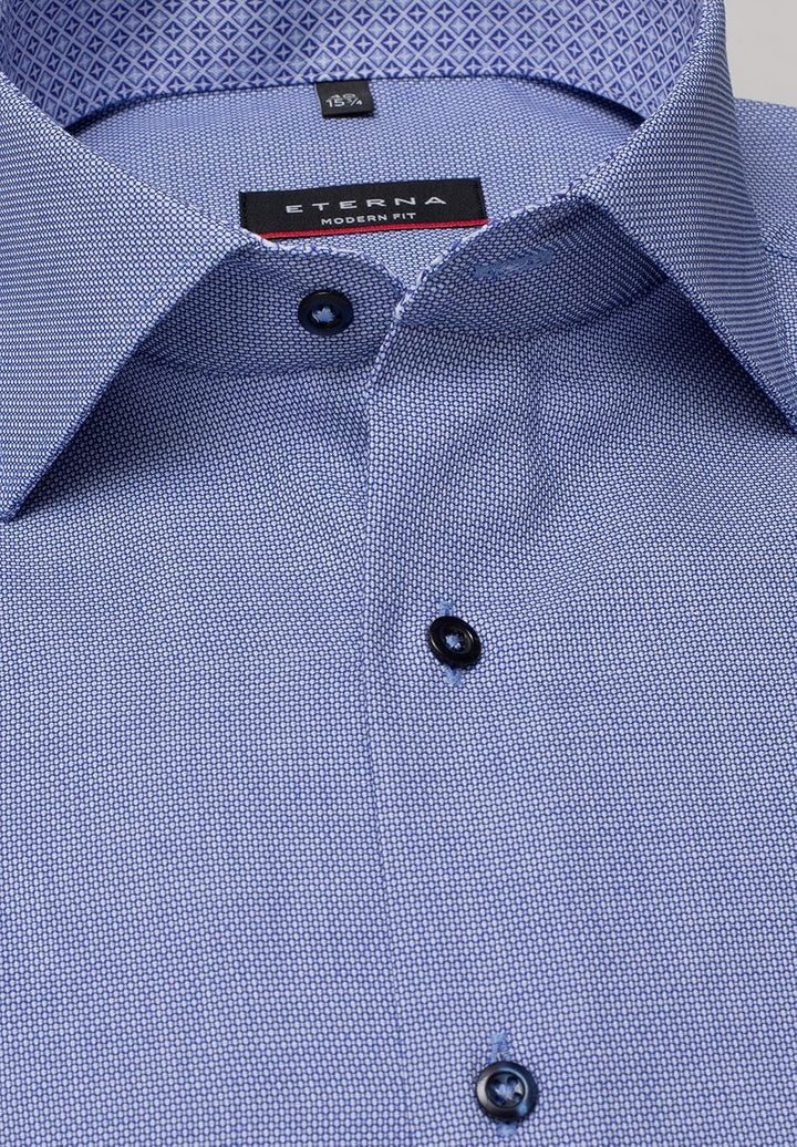 eterna Hemd MODERN FIT 46 Blau, 46 Blau