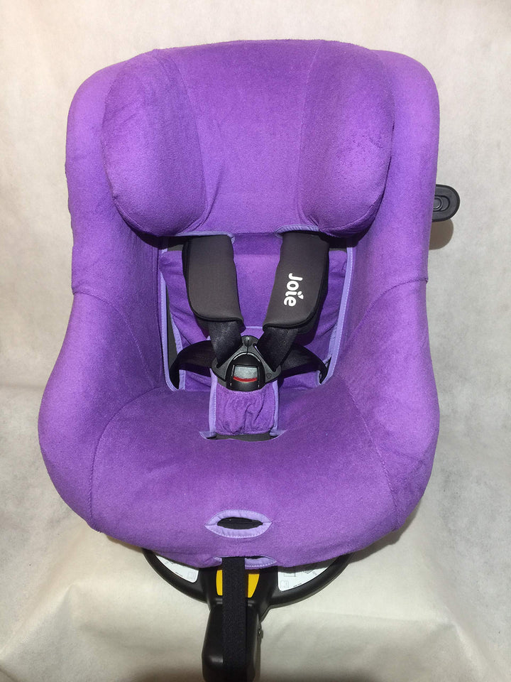 Sommerbezug Schonbezug für Joie Spin 360 GT und I-Spin 360 Frottee 100% Baumwolle lila