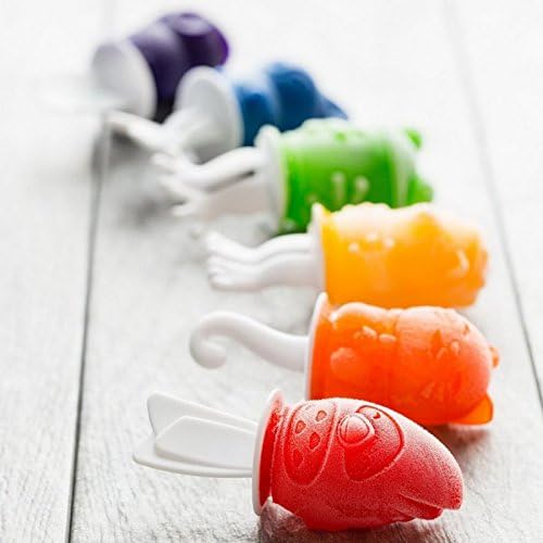 Zoku ZK123-011 Eisformen Ice Pop Frosch, 45 ml, Kunststoff, grün