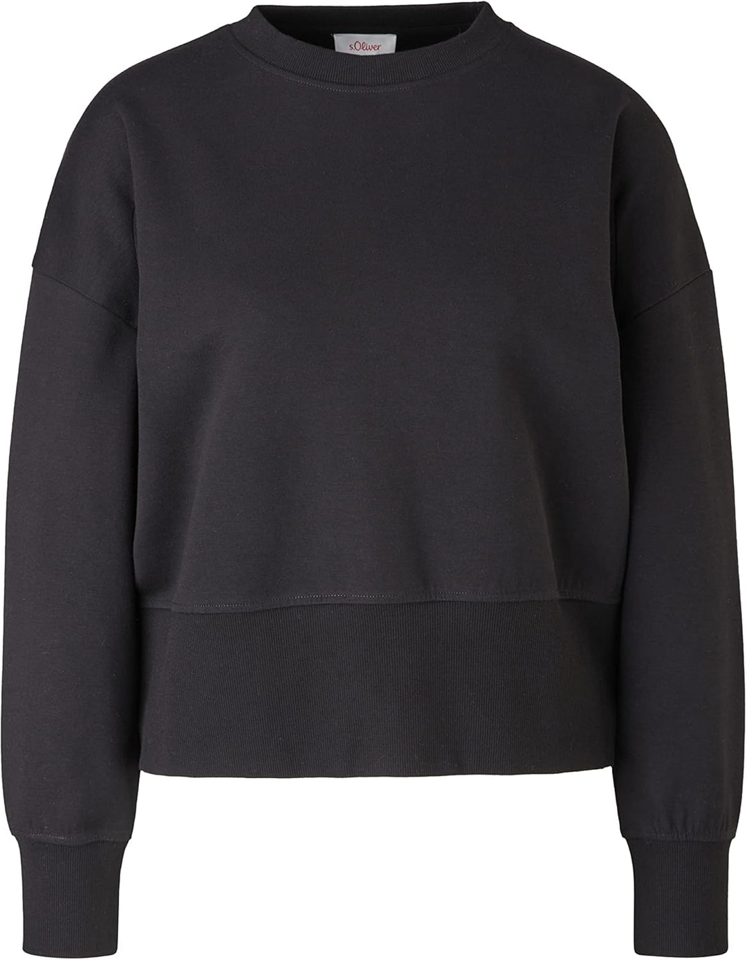 s.Oliver Damen Sweatshirt 36 Schwarz, 36 Schwarz