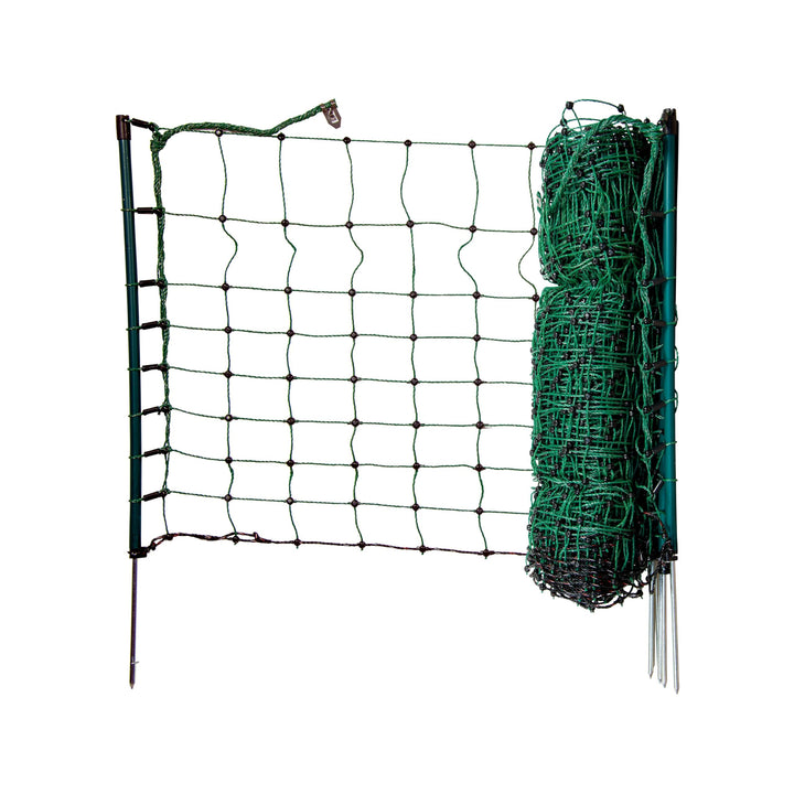 Kaninchen- und Katzennetz, grün, 50cm hoch, 25m lang