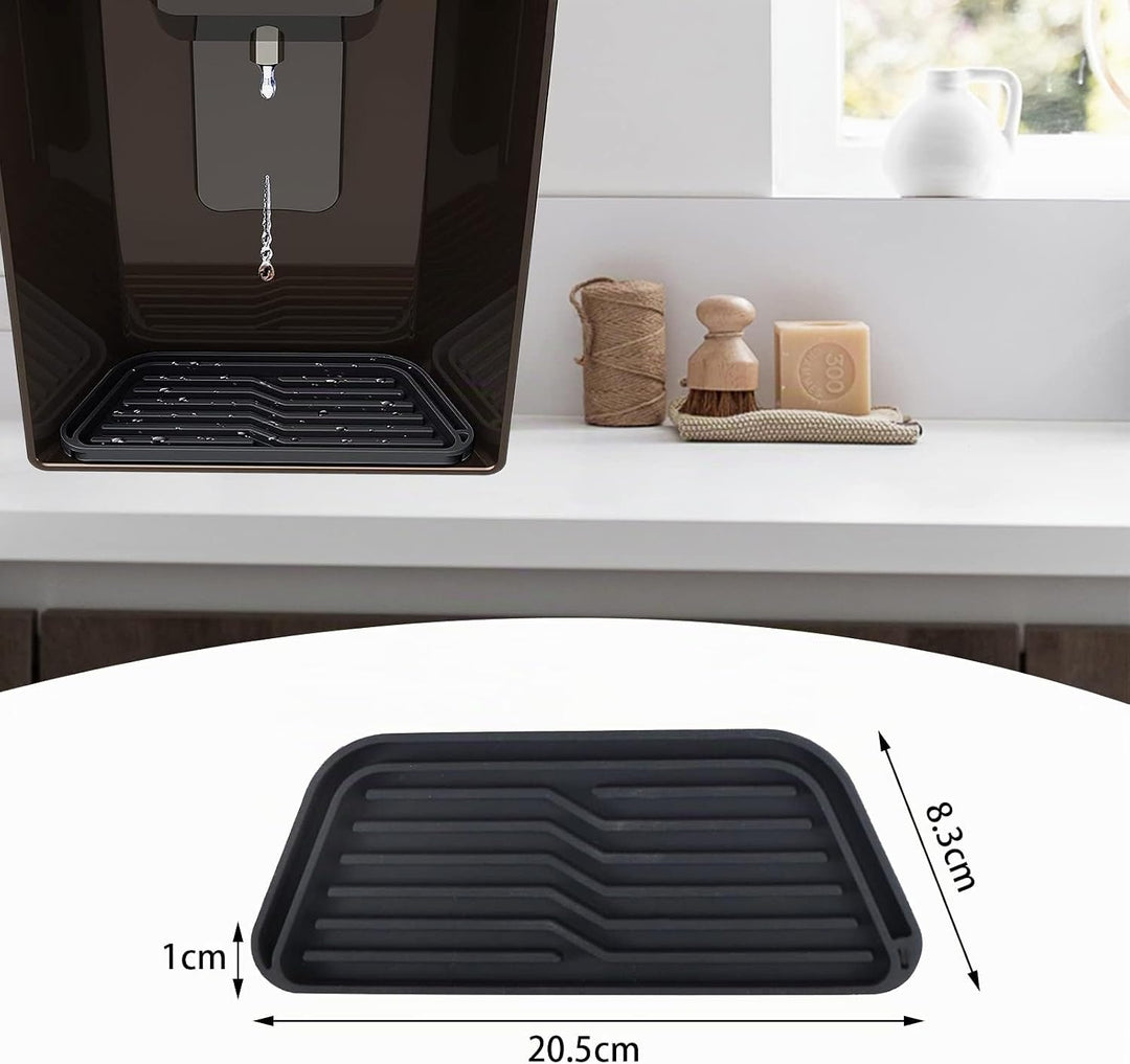 2 Stück Tropfschale Kühlschrank, Abtropfschale Kühlschrank Reinigen Silikon Tropfschale Abtropfschal
