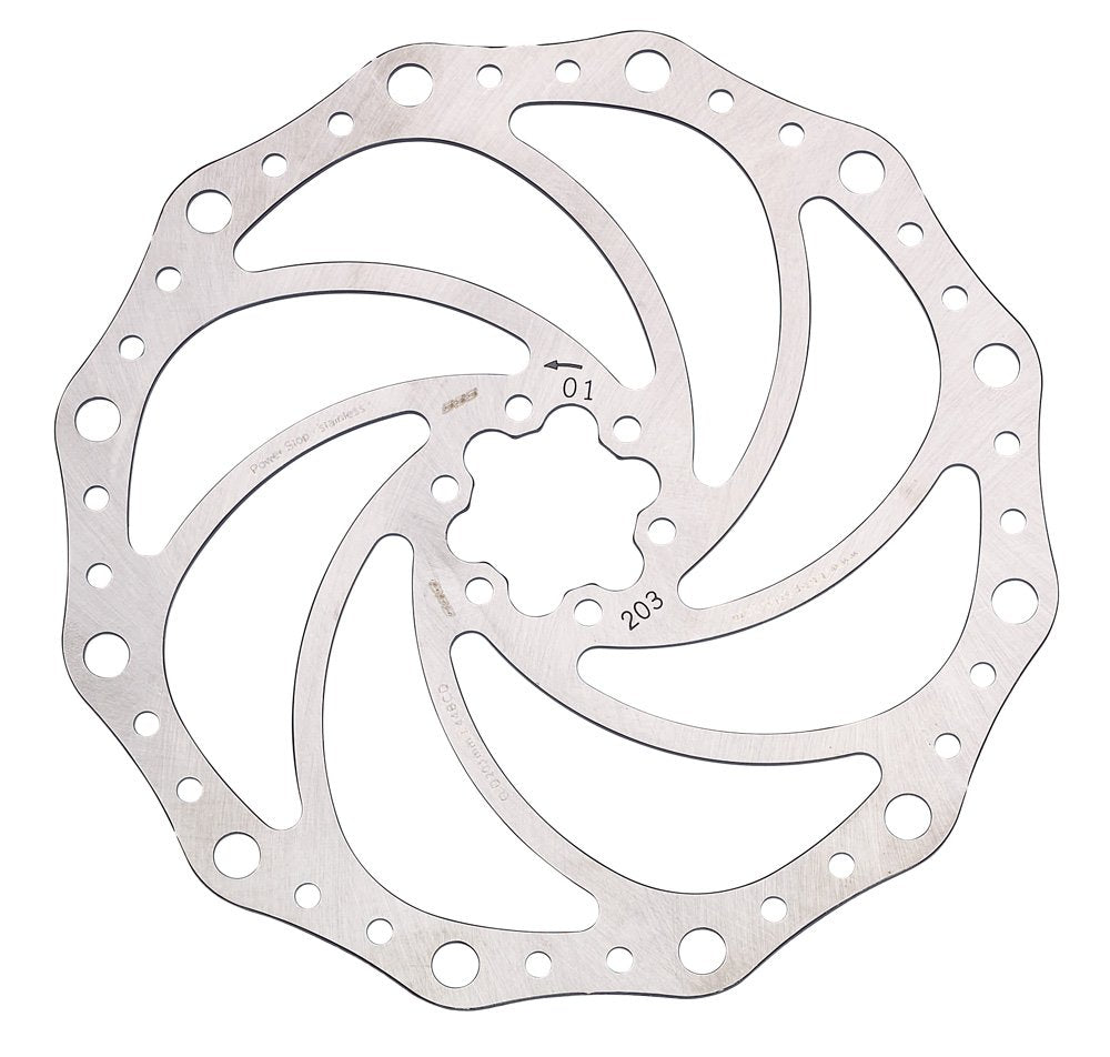 BBB Bremsscheibe Powerstop BBS-86, Silber, 203mm silber 203mm