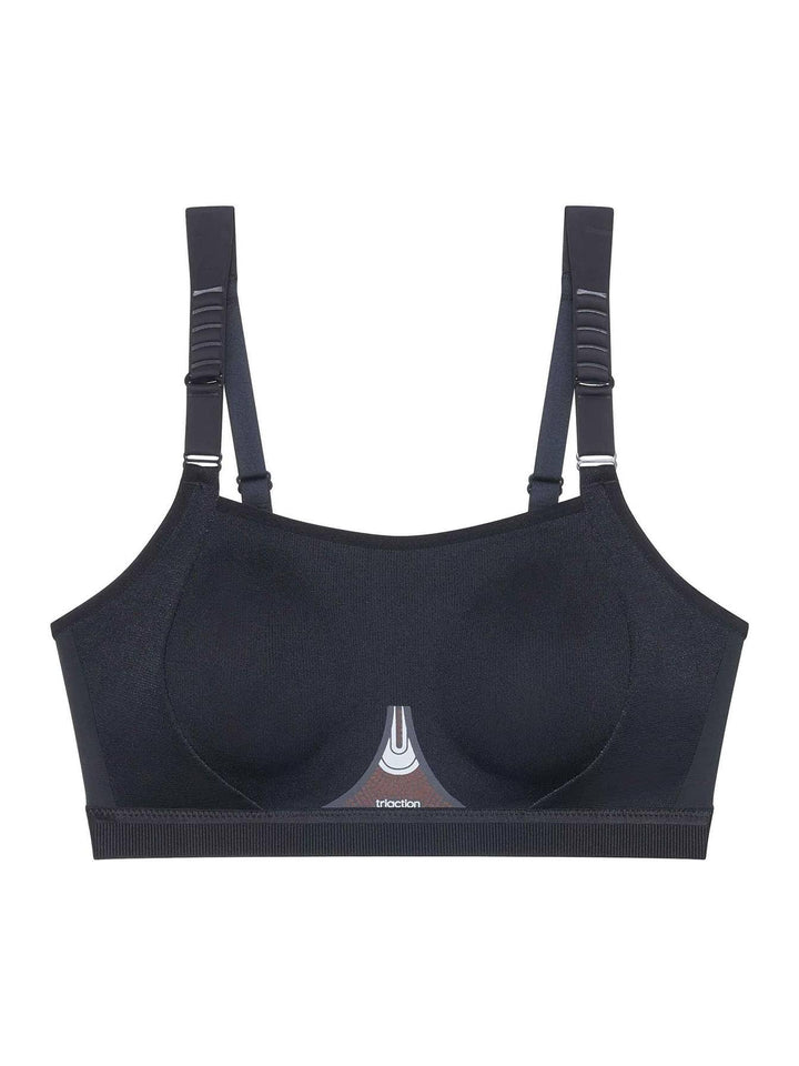 TriAction Damen Gravity Lite N Ex Sports Bra 70B Schwarz, 70B Schwarz