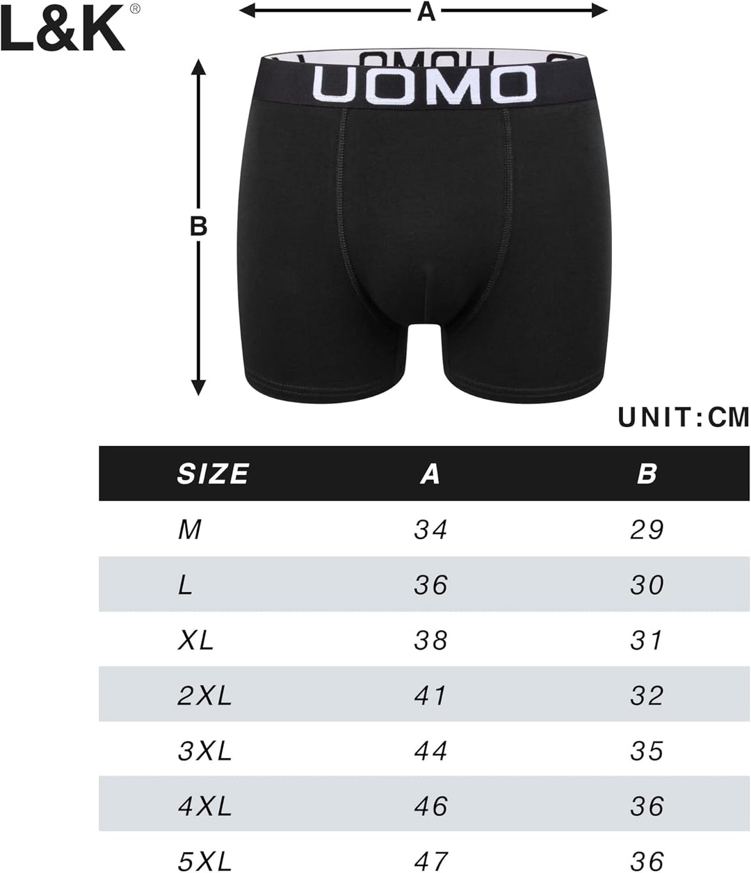 L&K 10er Pack Herren Boxershorts Men Retroshorts mit tollem Muster Baumwolle 1102 L 1102-10er Pack,