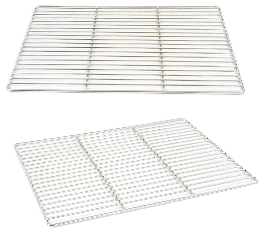 Grillrost 45 x 40 cm aus Edelstahl 304 rostfrei und elektropoliert