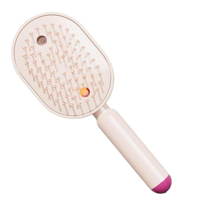Nasse Haarbürste, Haarkamm mit Vibration, 20,3 cm (8 Zoll), mit Licht, Nylonborsten, Lederpflege-Zub