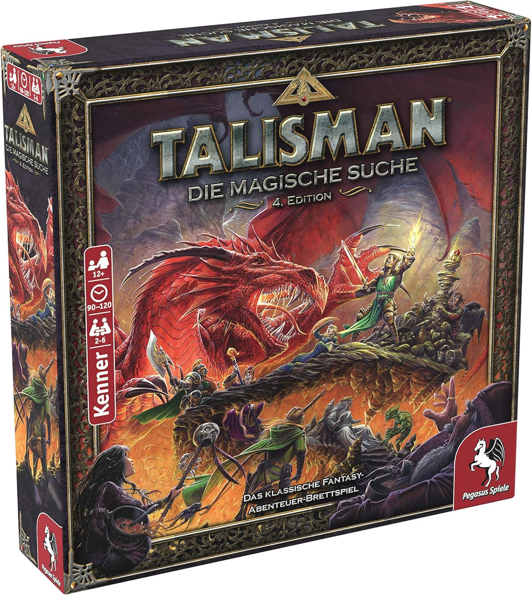 Pegasus Spiele 56200G - Talisman - Die Magische Suche, 4. Edition, Talisman - Die Magische Suche