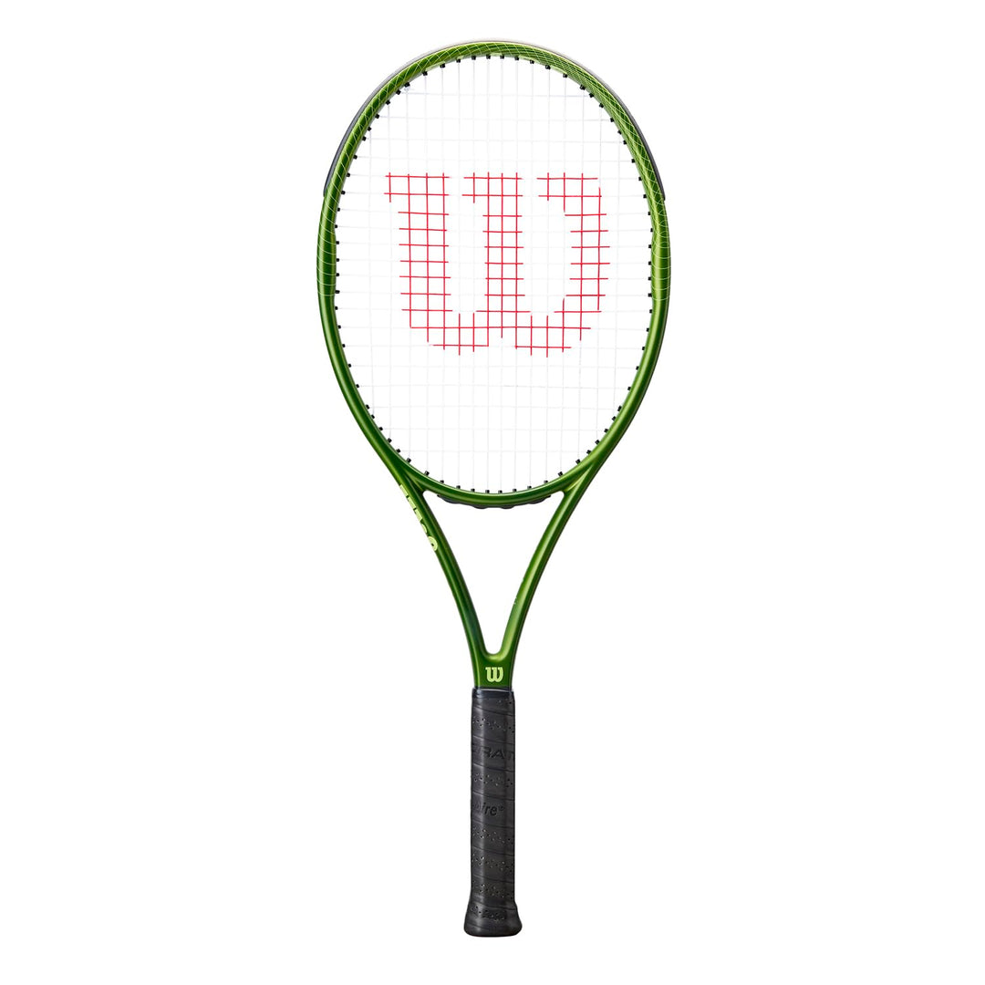 Wilson Blade Feel 103 Tennisschläger, Mit dichtem Saitenmuster für festes Gefühl beim Kontakt, Armfr
