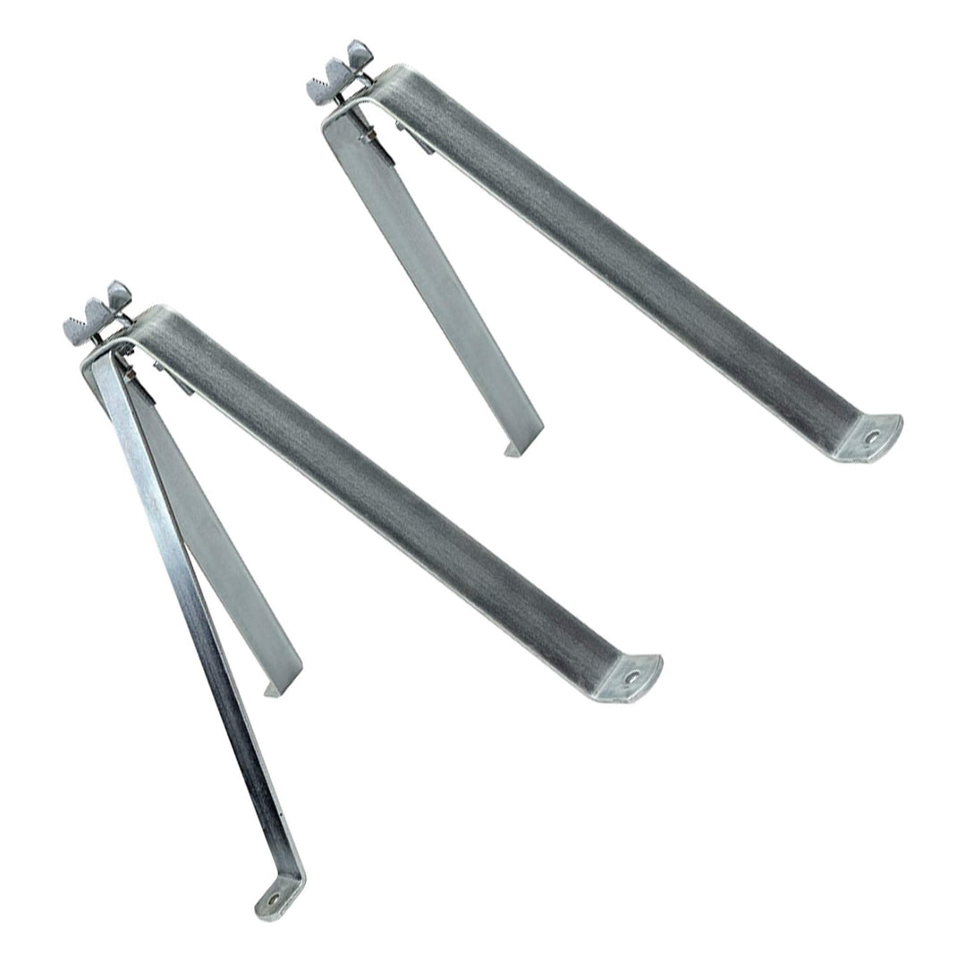 Wandbefestigung / Masthalterung aus hochwertigem Stahl 40 cm - Mast- oder Stangenbefestigung bis 60