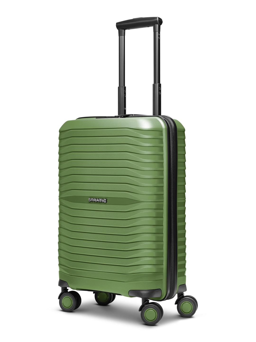 Stratic Kabinen-Koffer für Damen und Herren | Kleiner Cabin-Trolley 37 x 20 x 55 cm aus hochwertigem