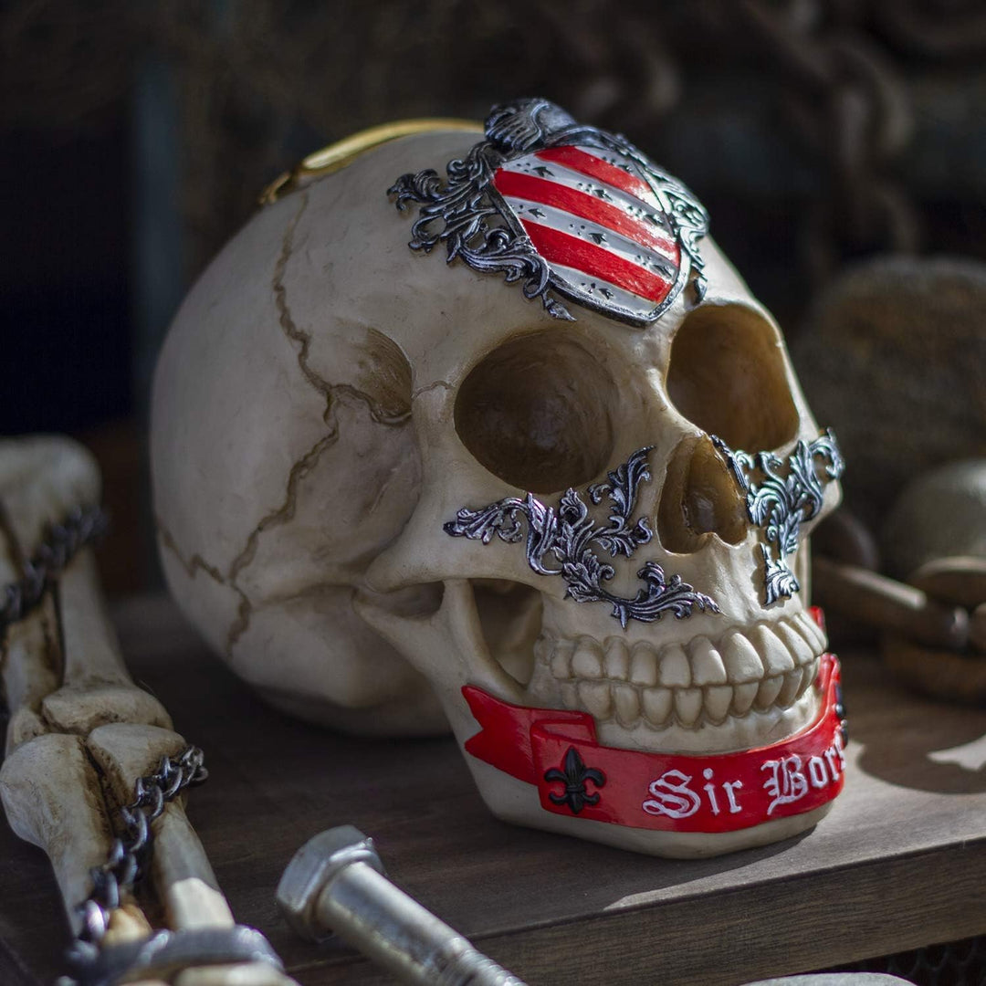 Pacific Giftware The Knights of The Round Table King Arthur's Knight Skulls Sir Bors Figur aus Kunst