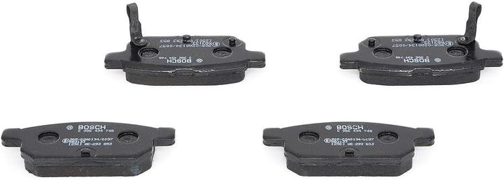Bosch BP1763 Bremsbeläge - Hinterachse - ECE-R90 Zertifizierung - vier Bremsbeläge pro Set