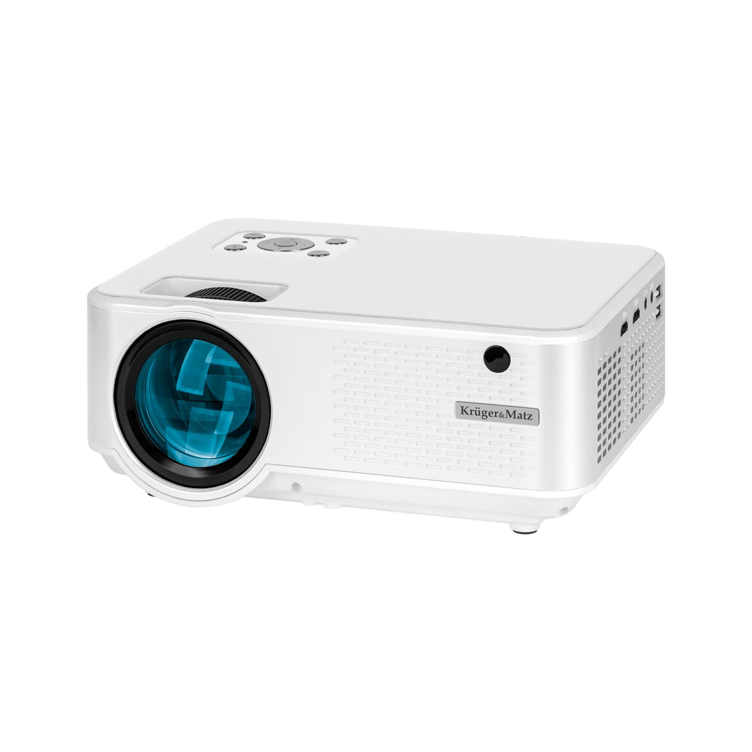Kruger&Matz Tragbare LED-Projektor V-LED20 FullHD 1920 x 1080 px HDMI Bluetooth Eingebaute Lautsprec