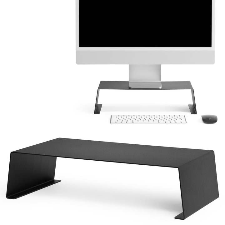 Monitorständer aus Metall, Computer-Hebebühne, tragbarer Monitor, ergonomischer Tisch, modernes Rega